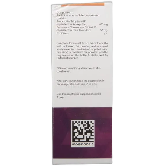 moxikind cv forte dry syrup 30 ml